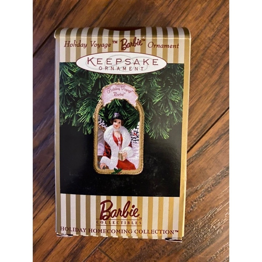 Barbie Vintage Holiday Voyage Ornament